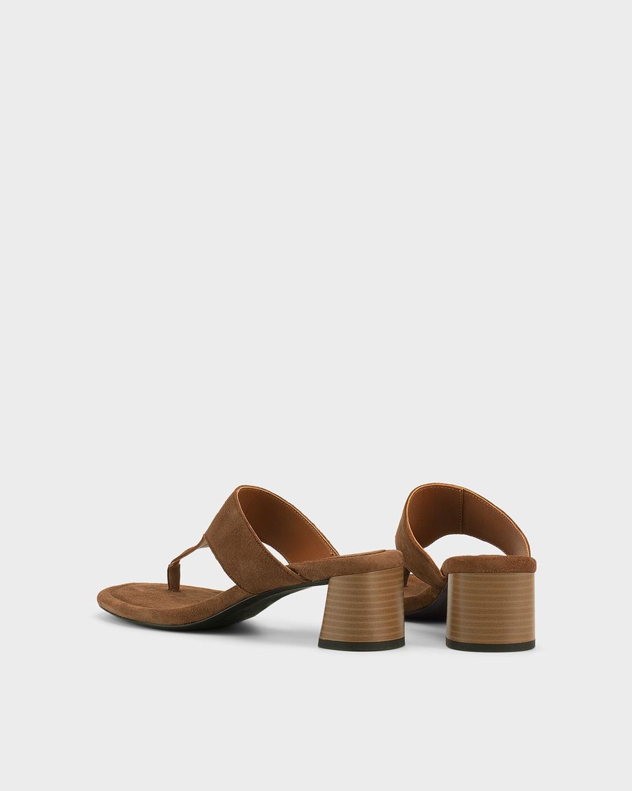 Vagabond Evie Sandaletten - Braunes, Veloursleder
