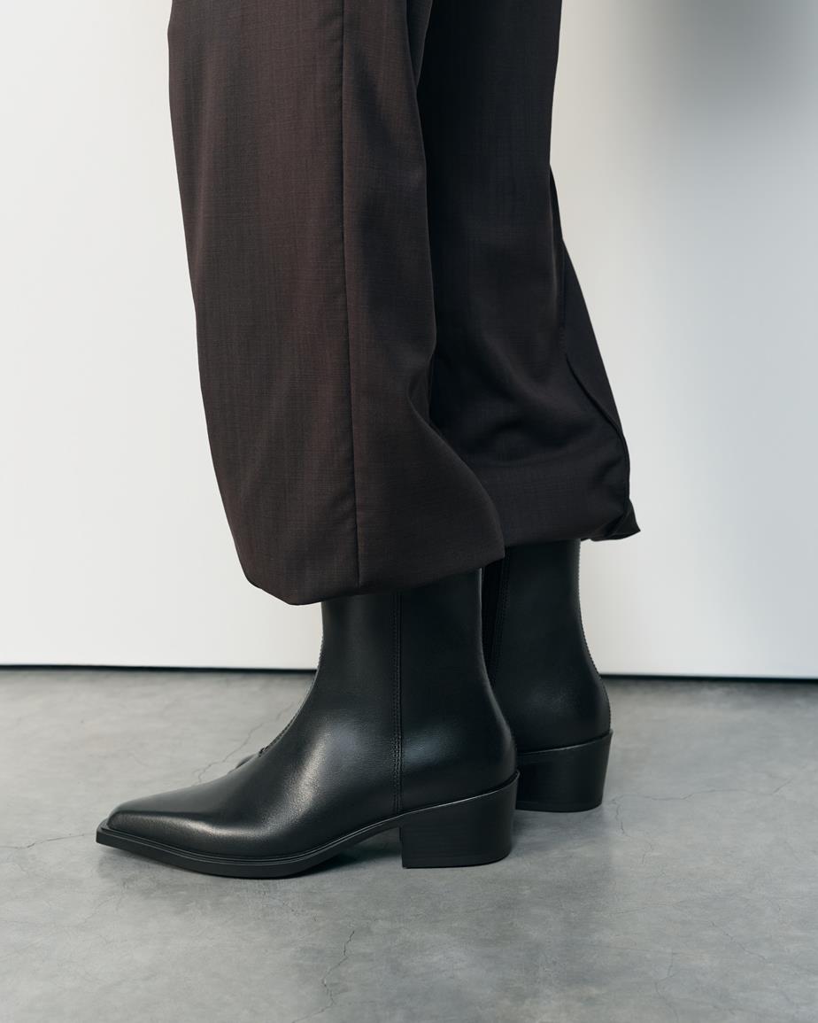 Vagabond Kelsey Stiefel - Schwarzes, Leder