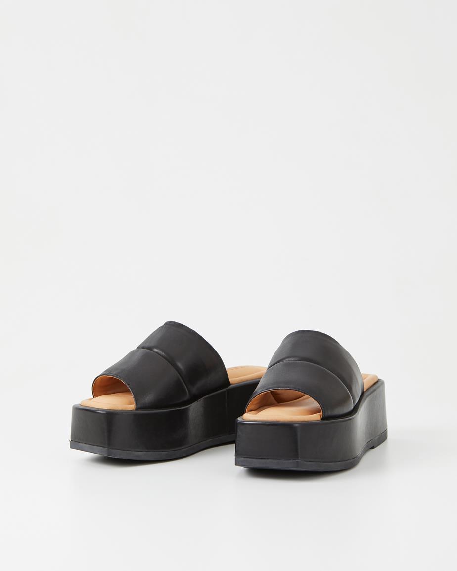 Vagabond Juno Sandalen - Schwarzes, Leder
