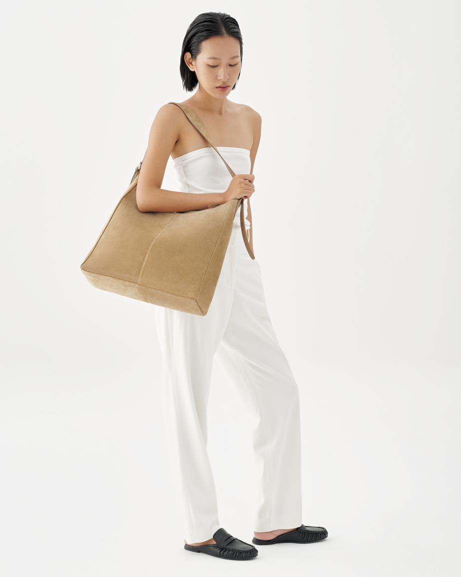 Vagabond Hilo Tasche - Beiges, Veloursleder