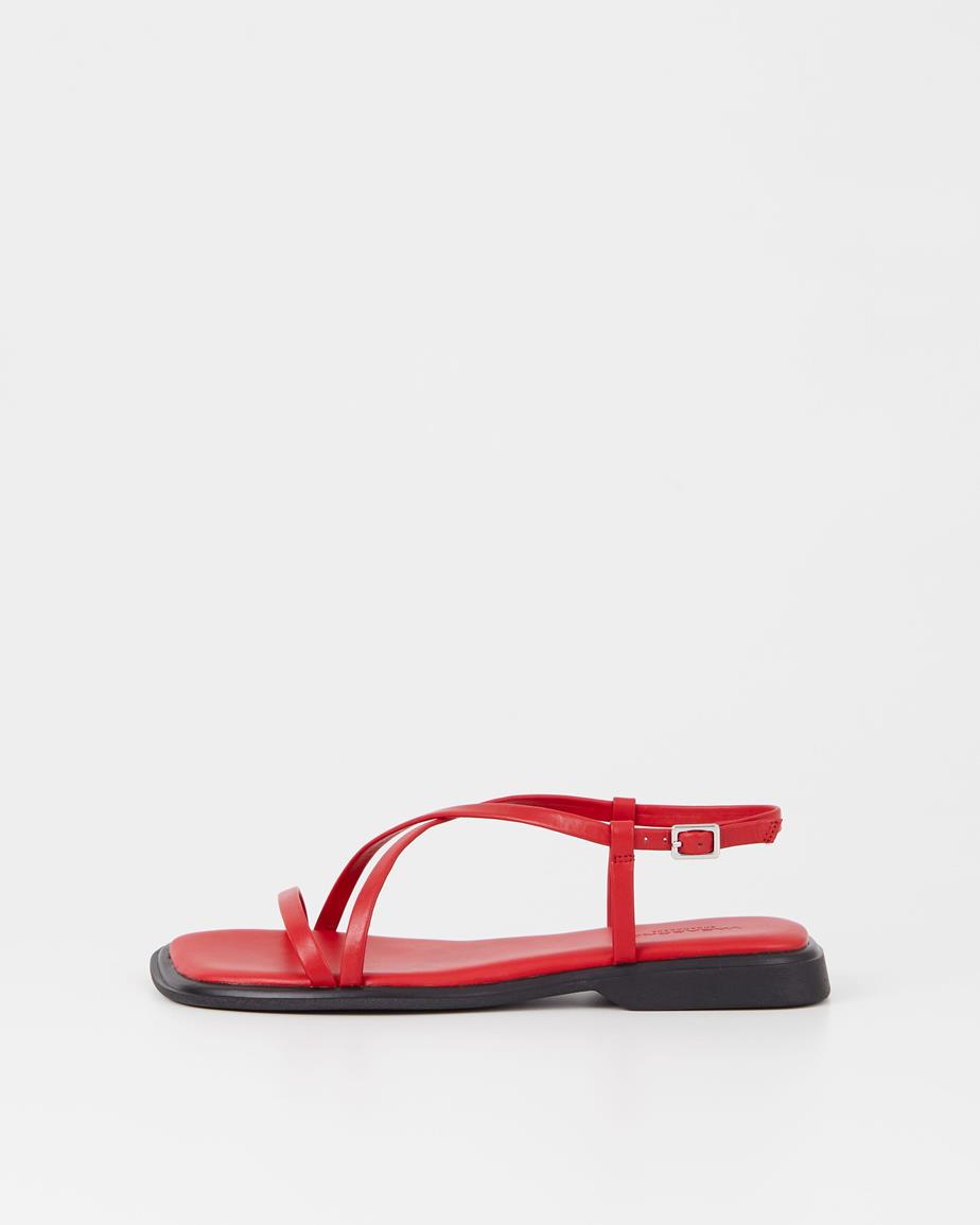 Vagabond Izzy Sandalen - Rotes, Leder