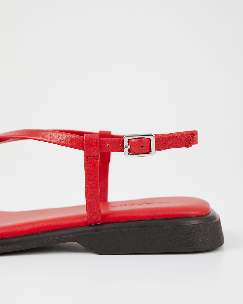 Vagabond Izzy Sandalen - Rotes, Leder