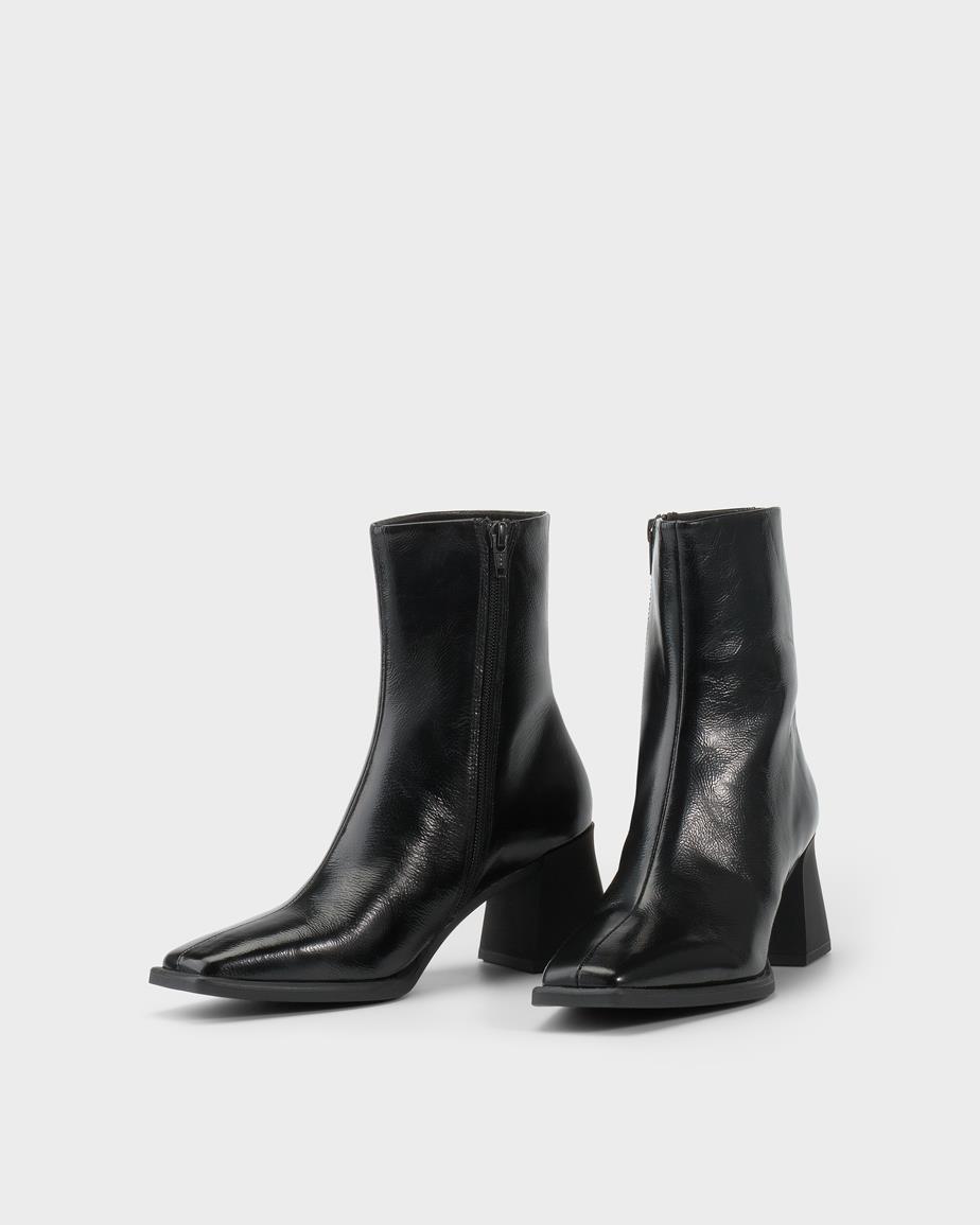 Vagabond Hedda Stiefeletten - Schwarzes, Lackleder