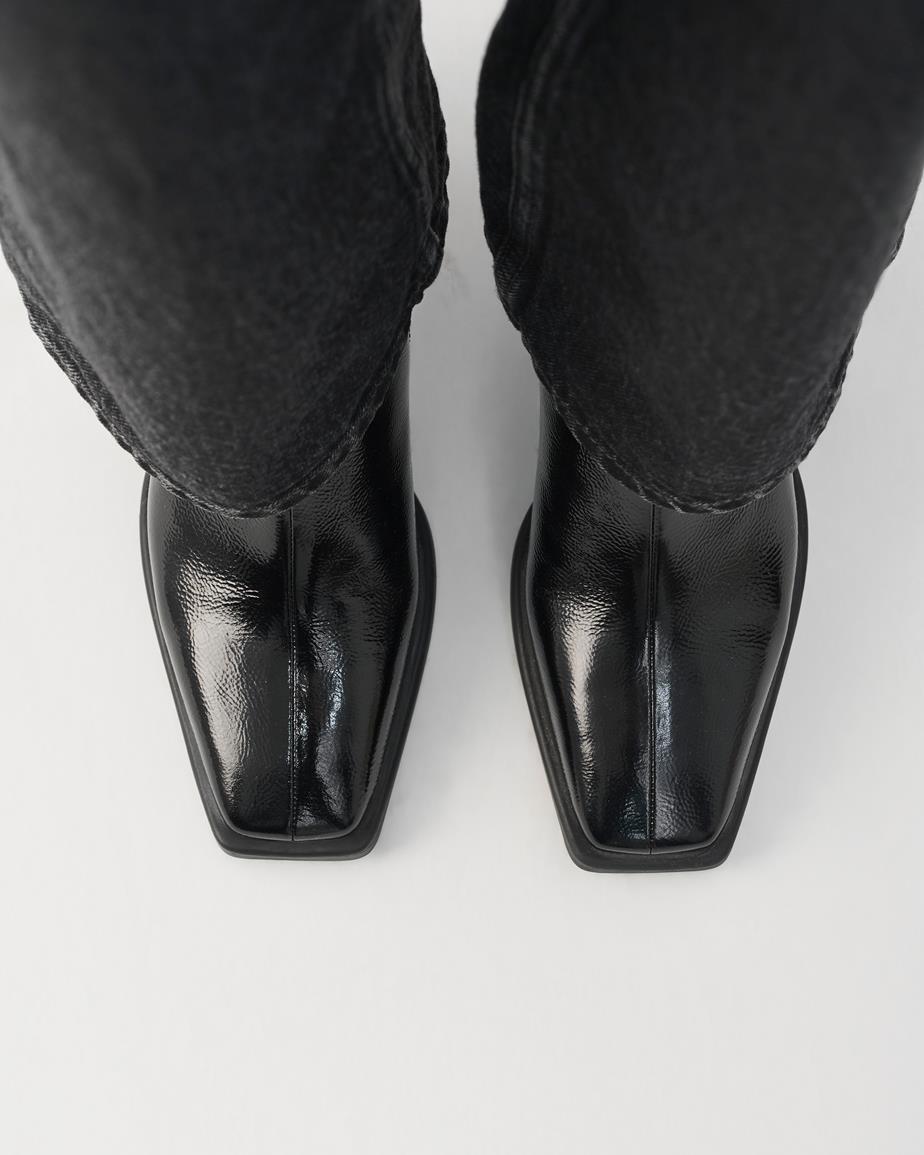 Vagabond Hedda Stiefeletten - Schwarzes, Lackleder
