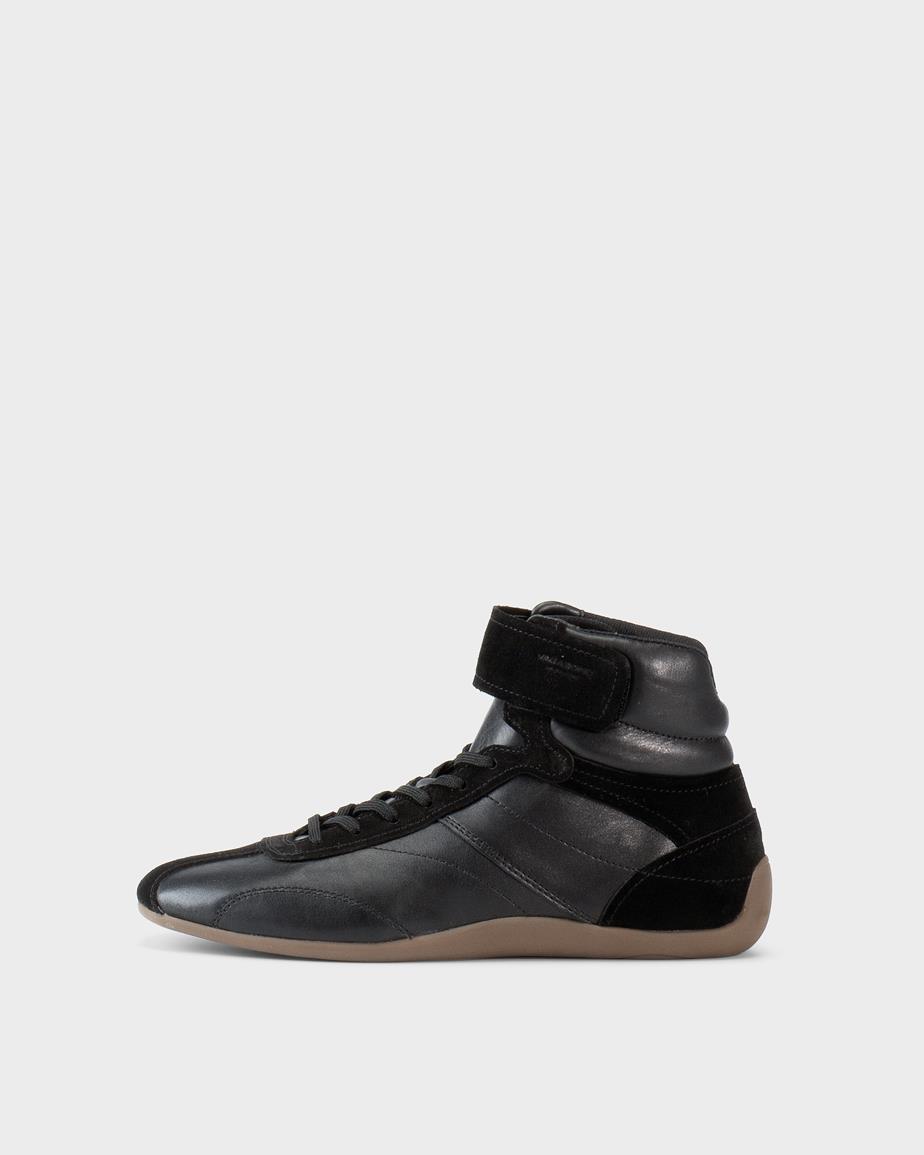 Vagabond Hollie Sneaker - Schwarzes, Wildleder/Leder