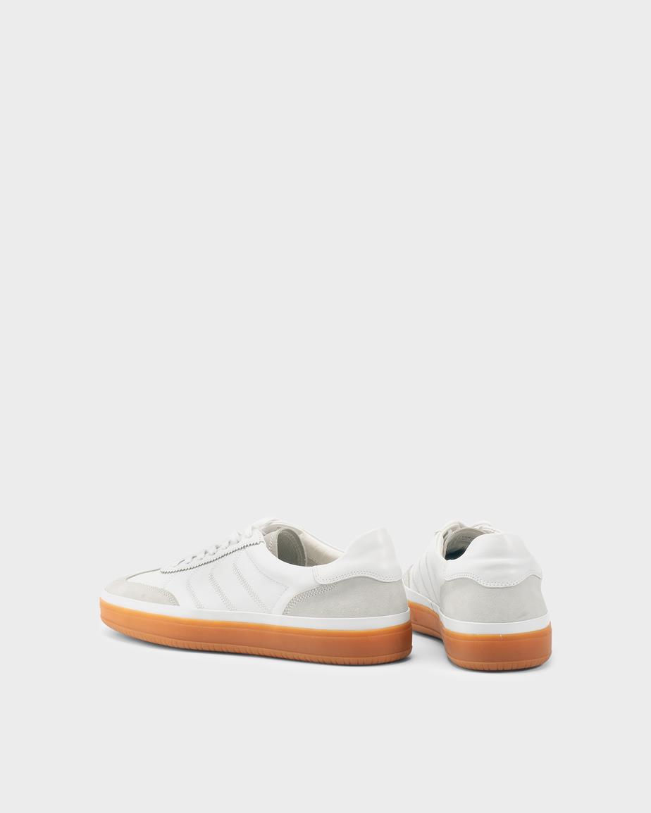 Vagabond Leo Sneaker - Weißes, Wildleder/Leder