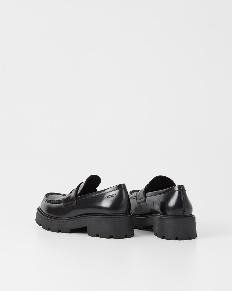 Vagabond Cosmo 2.0 Loafer - Schwarzes, Poliertes Leder