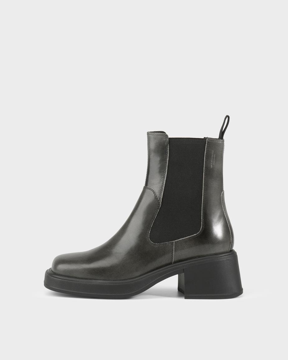 Vagabond Dorah Stiefel - Grau, Gebürstet Leder