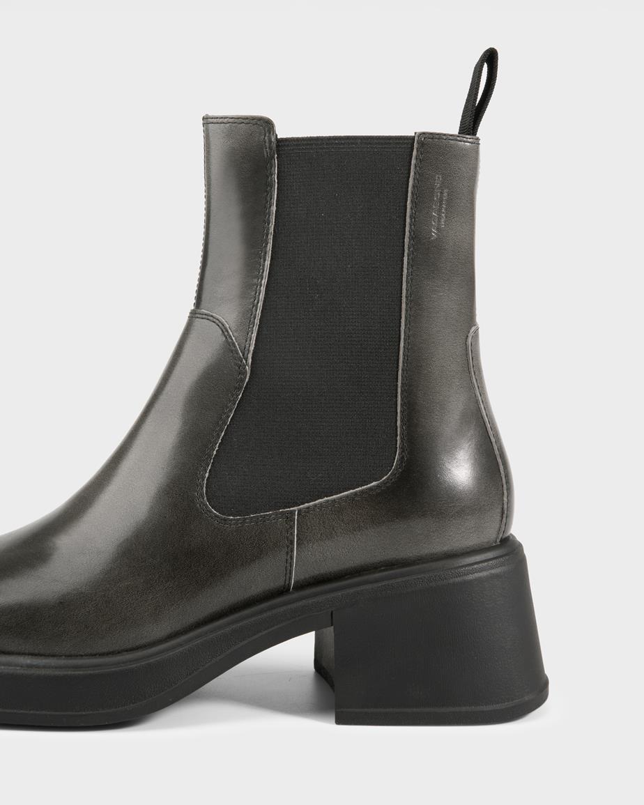 Vagabond Dorah Stiefel - Grau, Gebürstet Leder