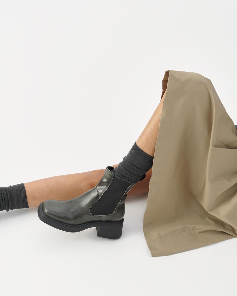 Vagabond Dorah Stiefel - Grau, Gebürstet Leder