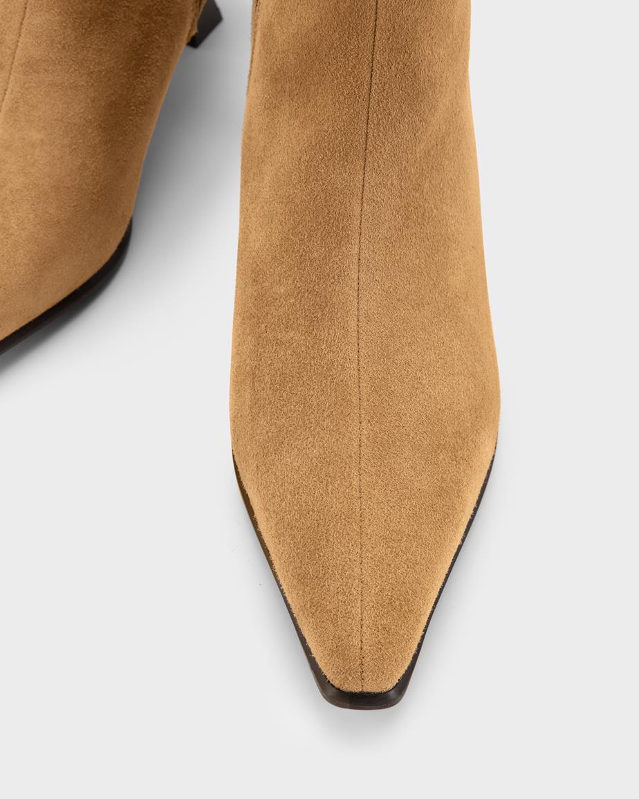 Vagabond Elly Stiefel - Beiges, Veloursleder