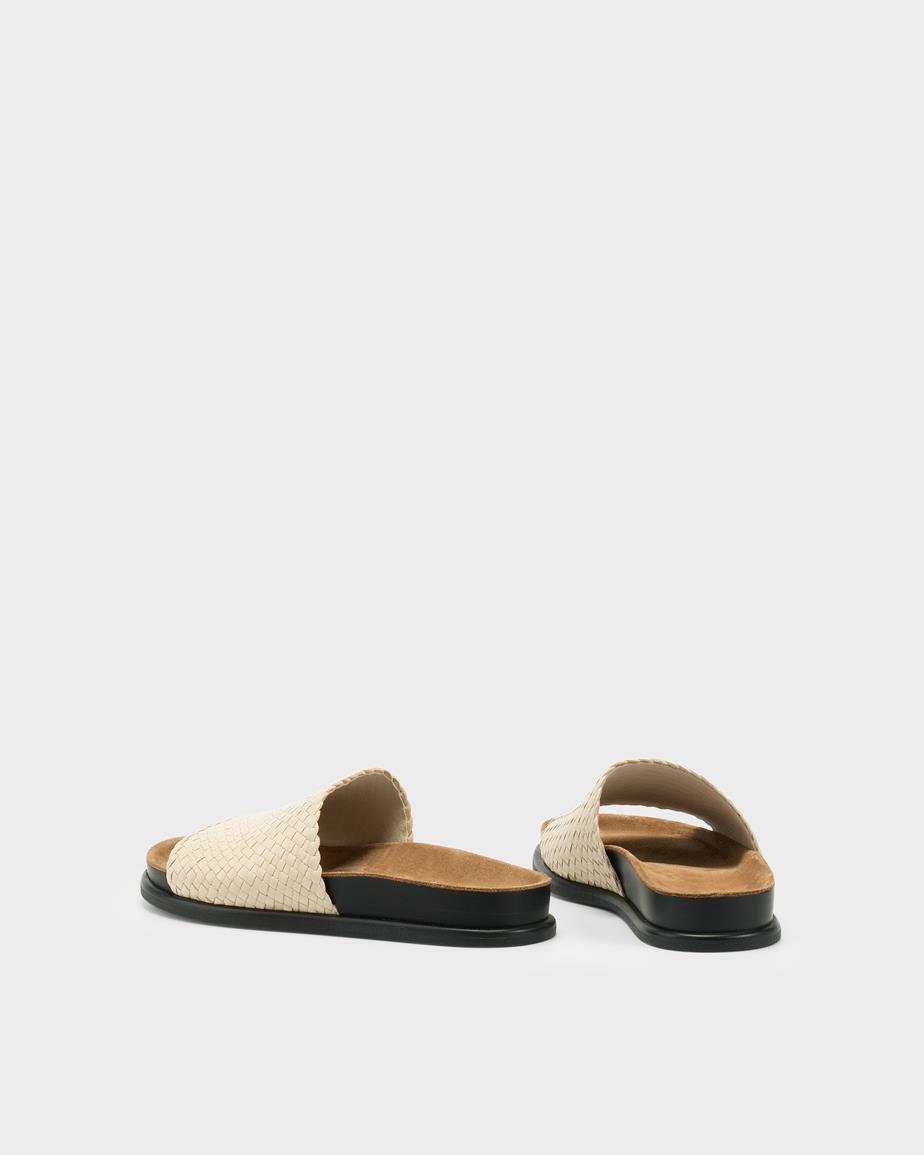 Vagabond Effie Sandalen - Beiges, Geflochtenes Leder