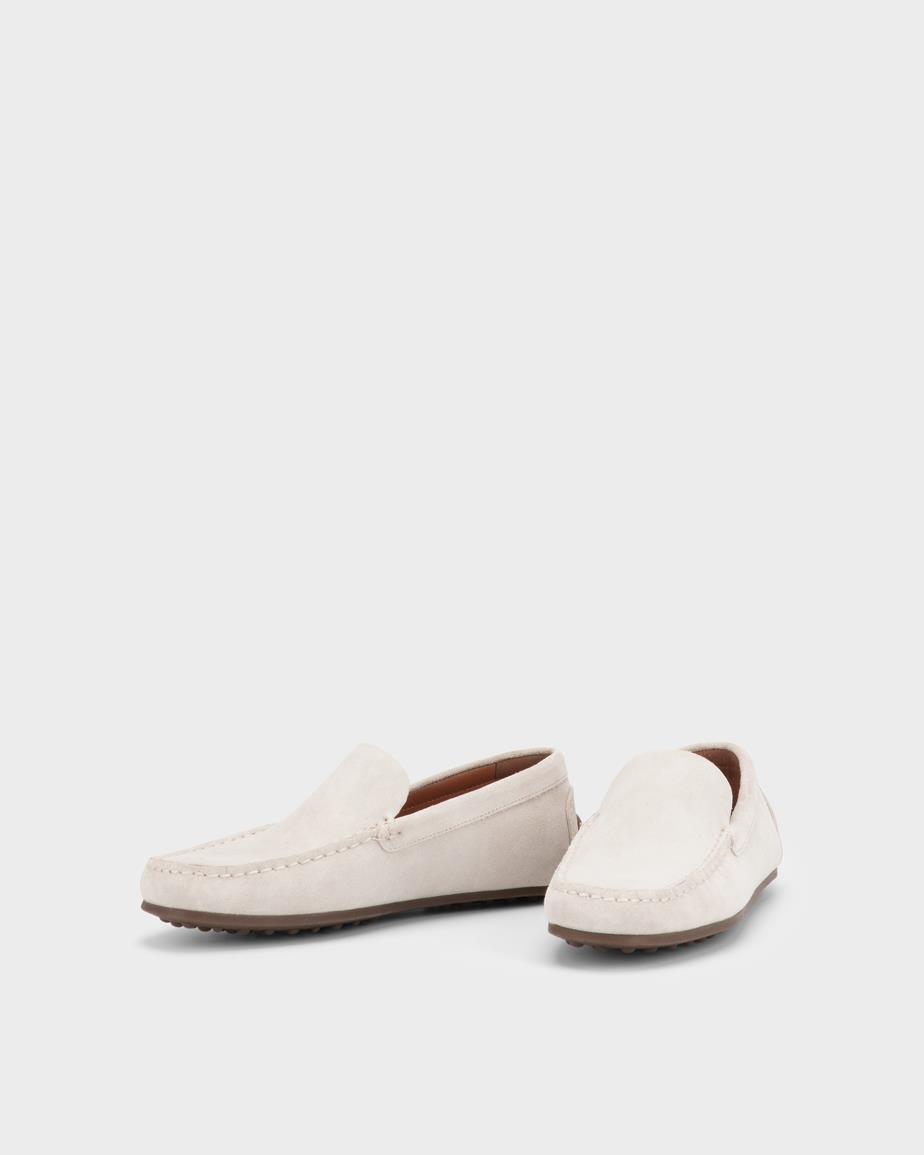 Vagabond Larissa Loafer - Beiges, Veloursleder