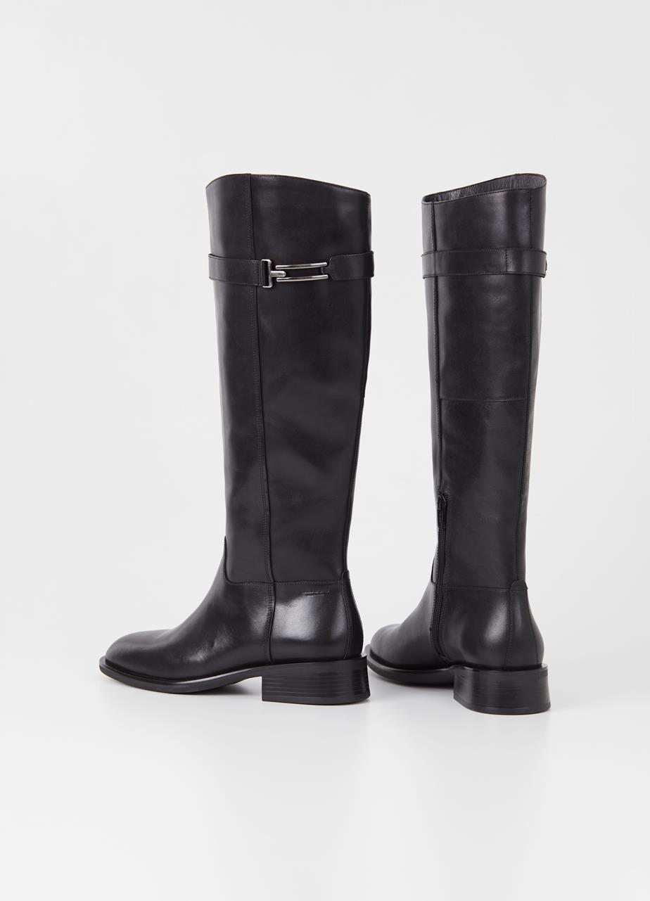 Vagabond Sheila Hohe Stiefel - Schwarzes, Leder