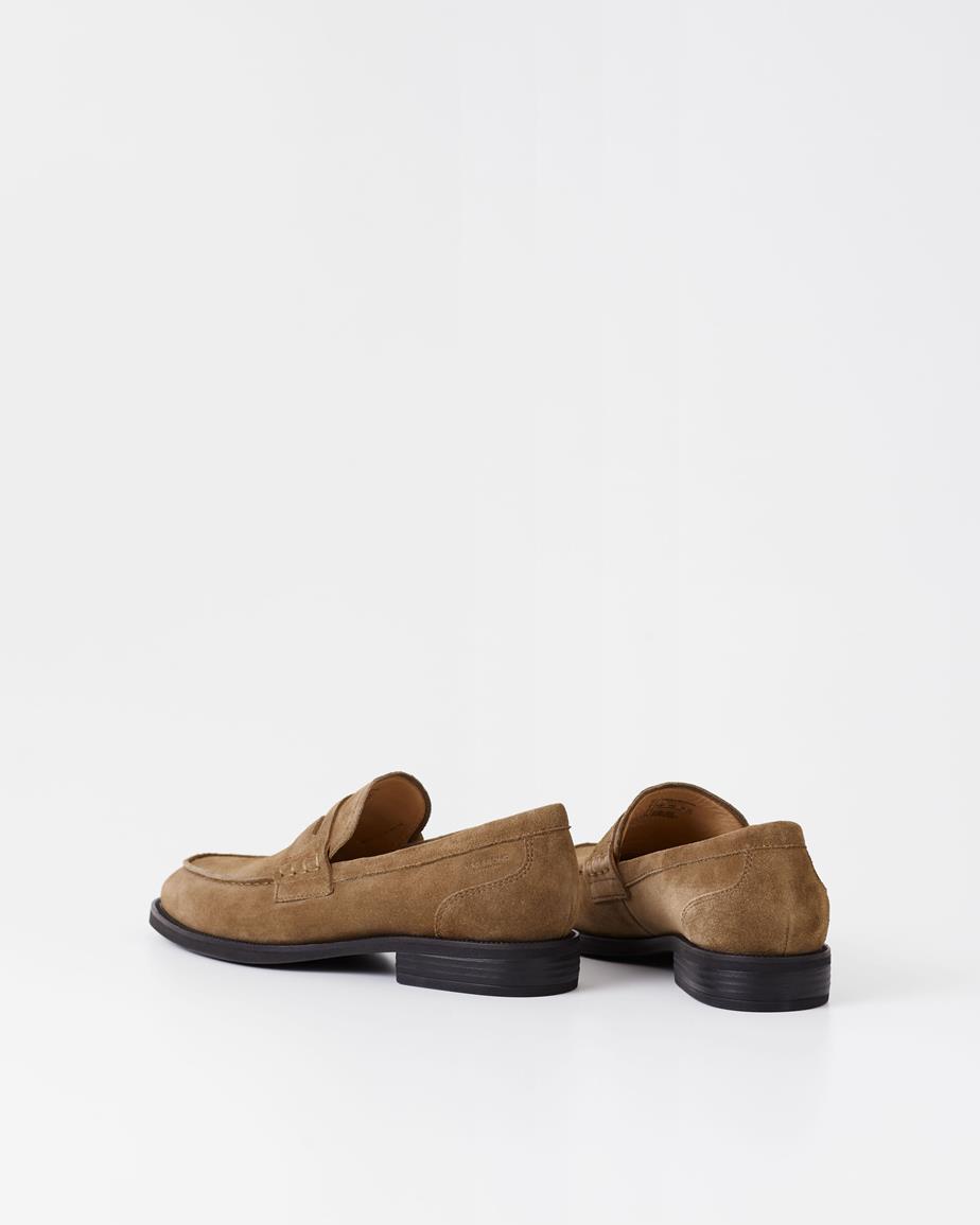 Vagabond Mario Loafer - Braunes, Veloursleder