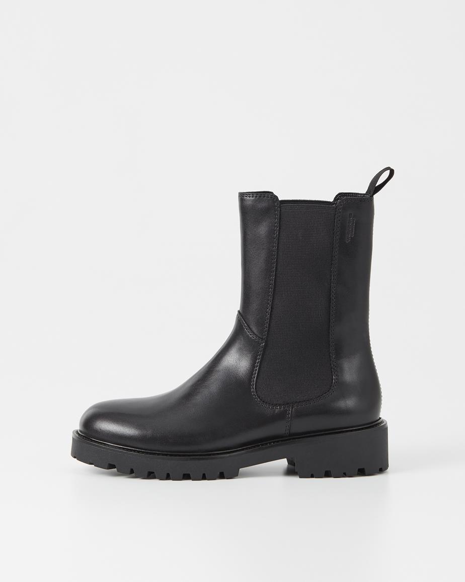 Vagabond Kenova Chelsea Boots - Schwarzes, Leder