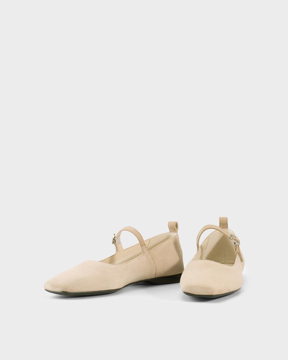 Vagabond Delia Ballerinas - Beiges, Veloursleder