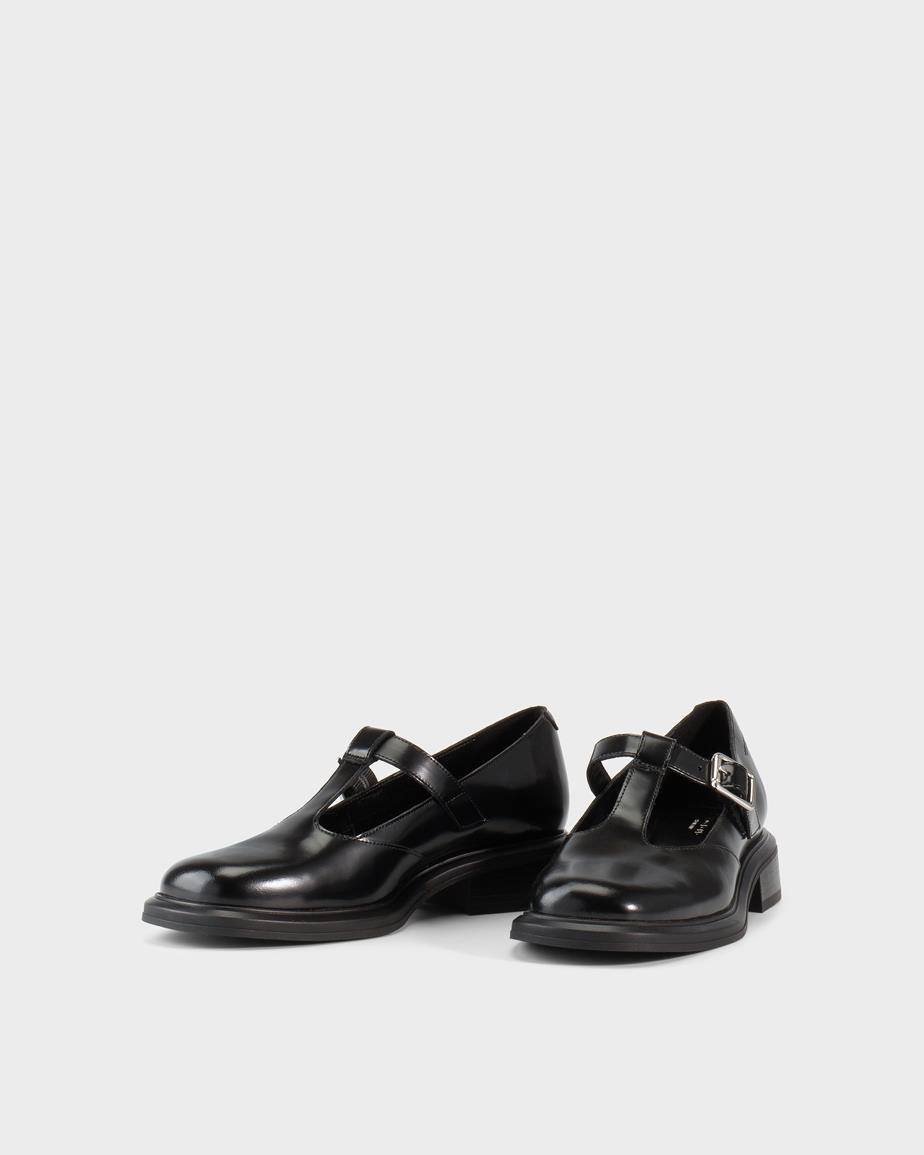 Vagabond Ellis Schuhe - Schwarzes, Poliertes Leder