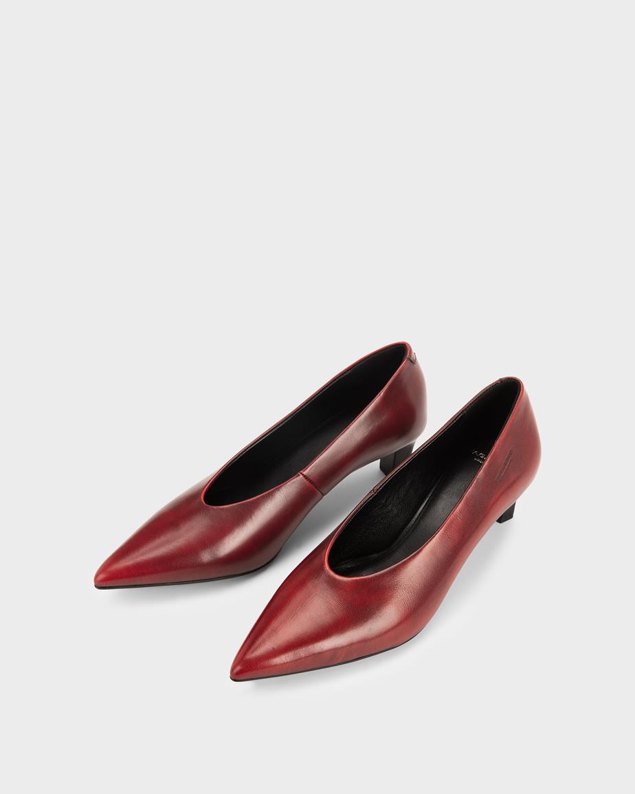 Vagabond Alissa Pumps - Rotes, Gebürstet Leder