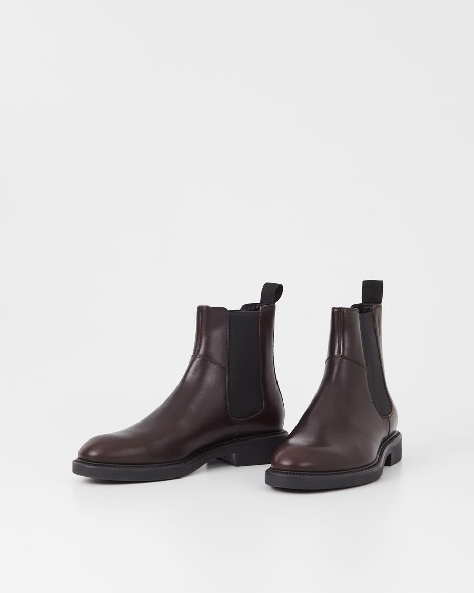 Vagabond Alex M Stiefel - Dunkelbraunes, Leder