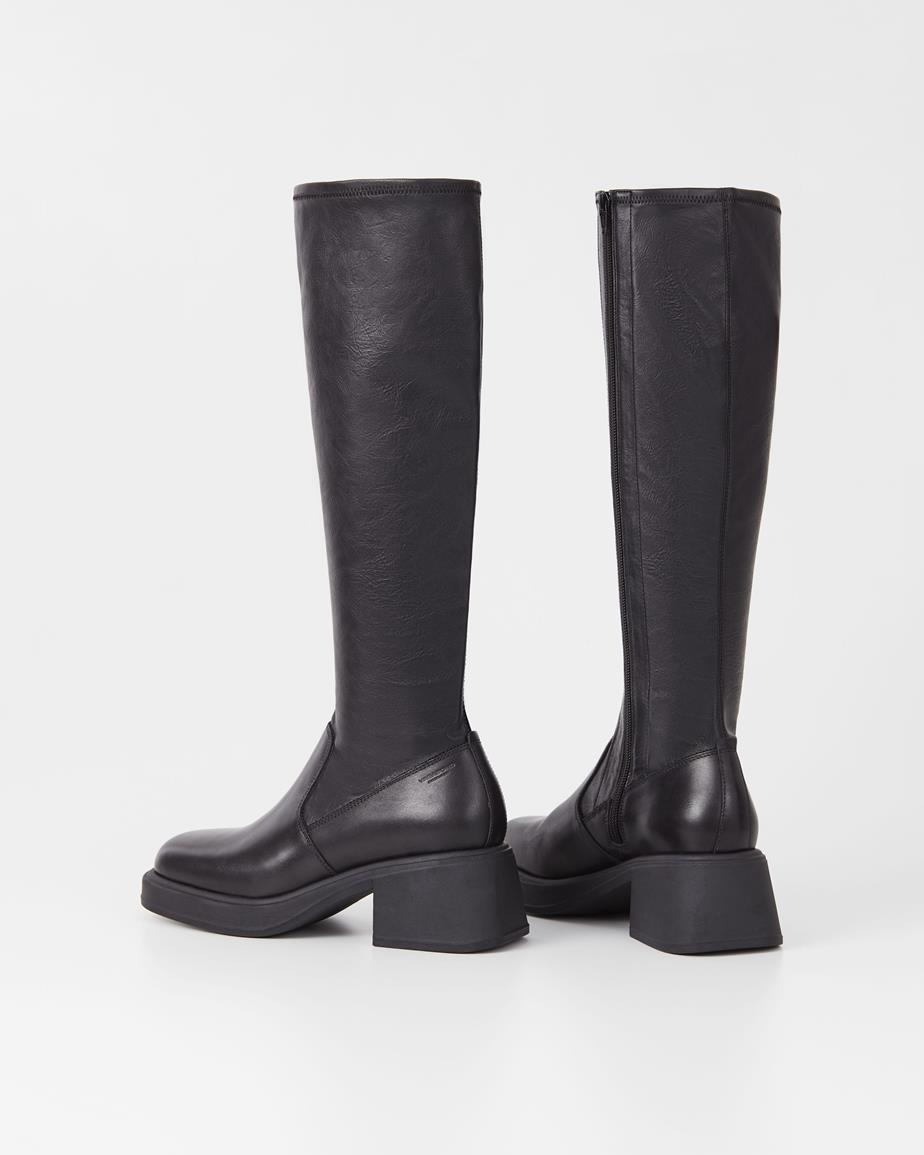 Vagabond Dorah Hohe Stiefel - Schwarzes, Leder/Kombination
