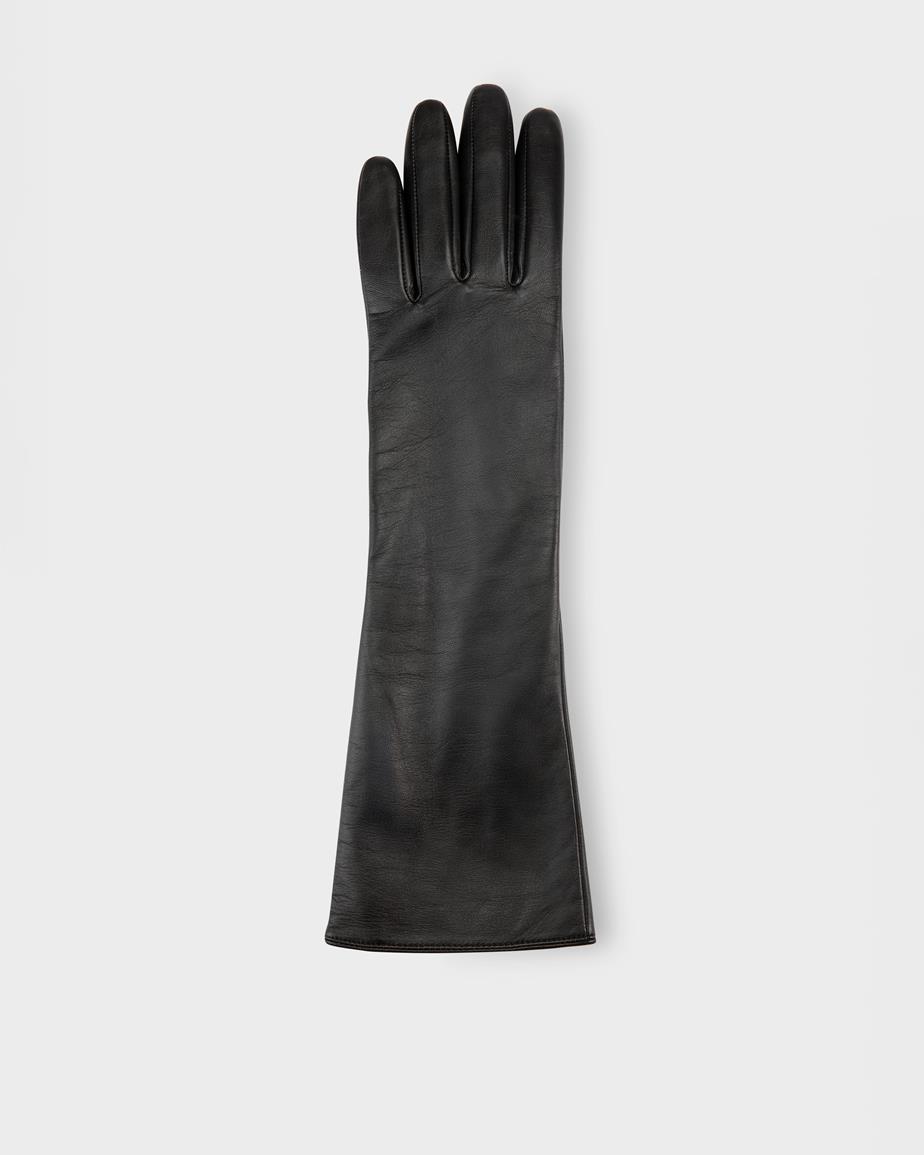 Vagabond Extra Long Glove W - Schwarzes, Leder