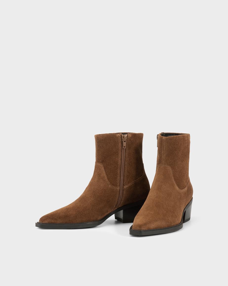 Vagabond Kelsey Stiefeletten - Braunes, Veloursleder