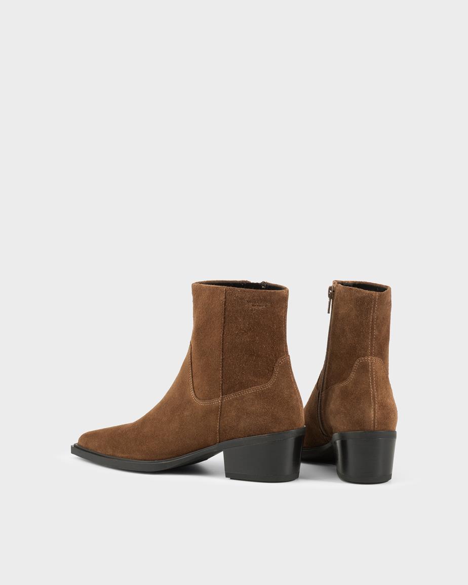 Vagabond Kelsey Stiefeletten - Braunes, Veloursleder