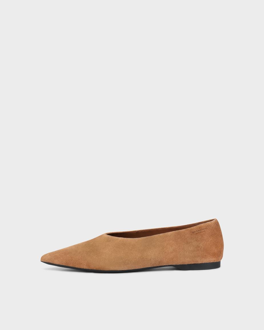 Vagabond Hermine Schuhe - Braunes, Veloursleder