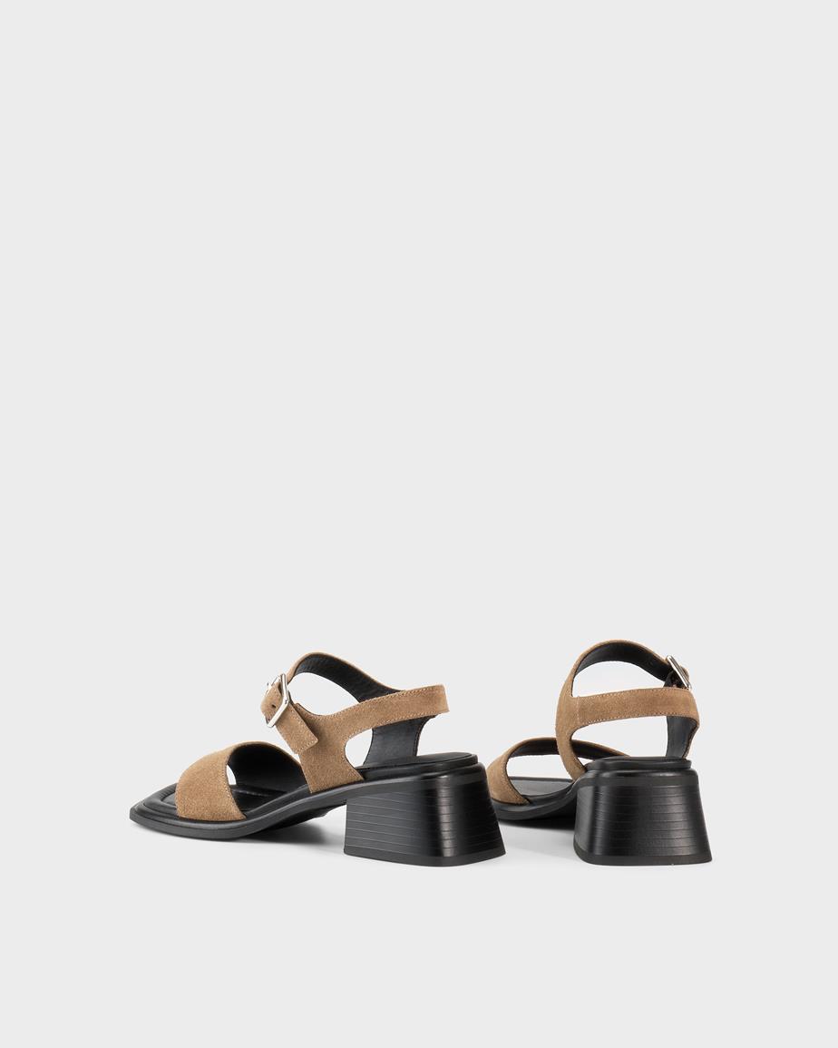 Vagabond Ines Sandaletten - Beiges, Veloursleder