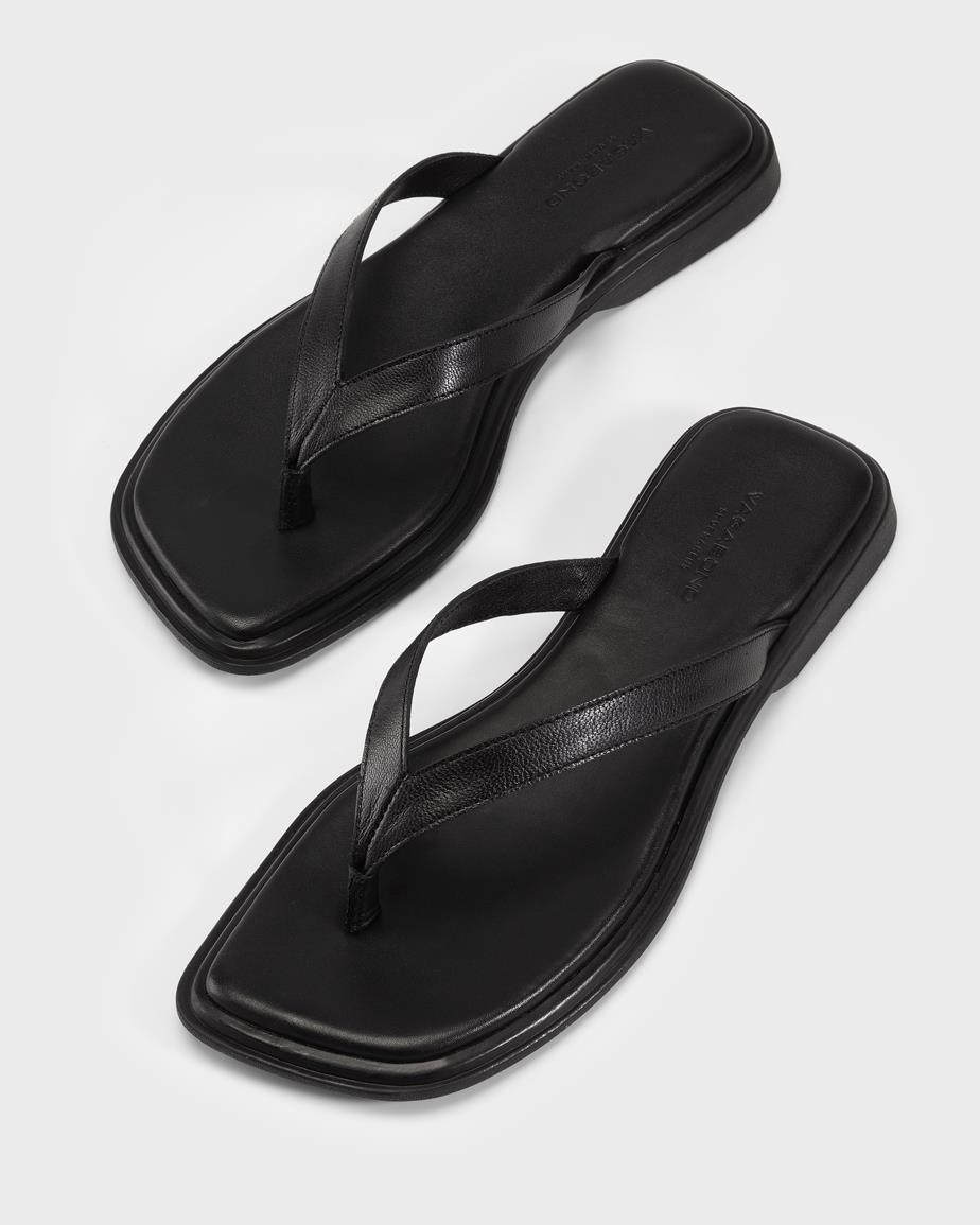Vagabond Izzy Sandalen - Schwarzes, Leder