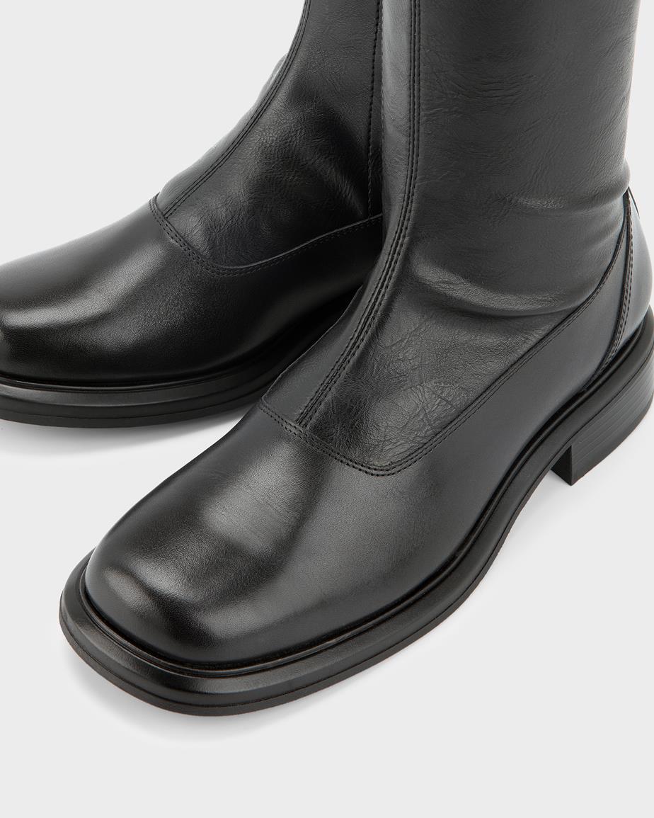 Vagabond Ellis Hohe Stiefel - Schwarzes, Leder/Kombination