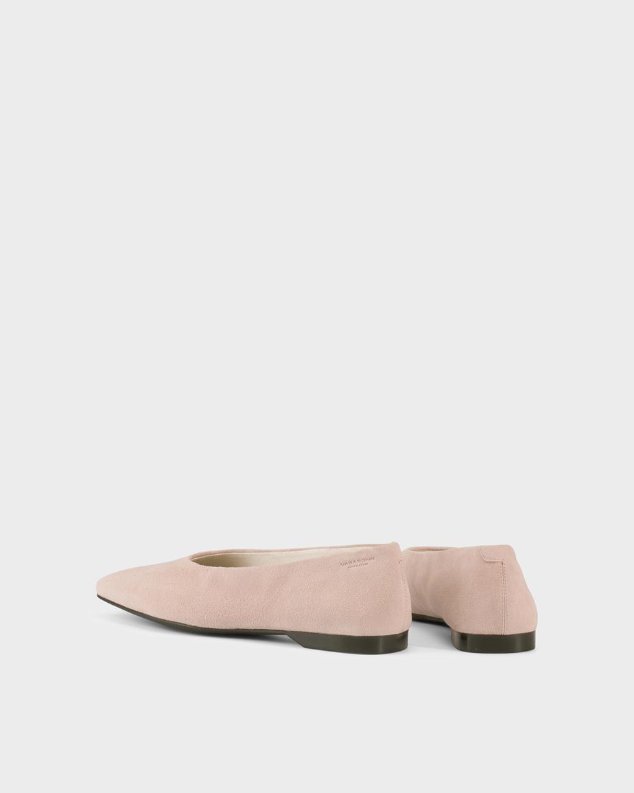 Vagabond Delia Ballerinas - Hellrosa, Veloursleder