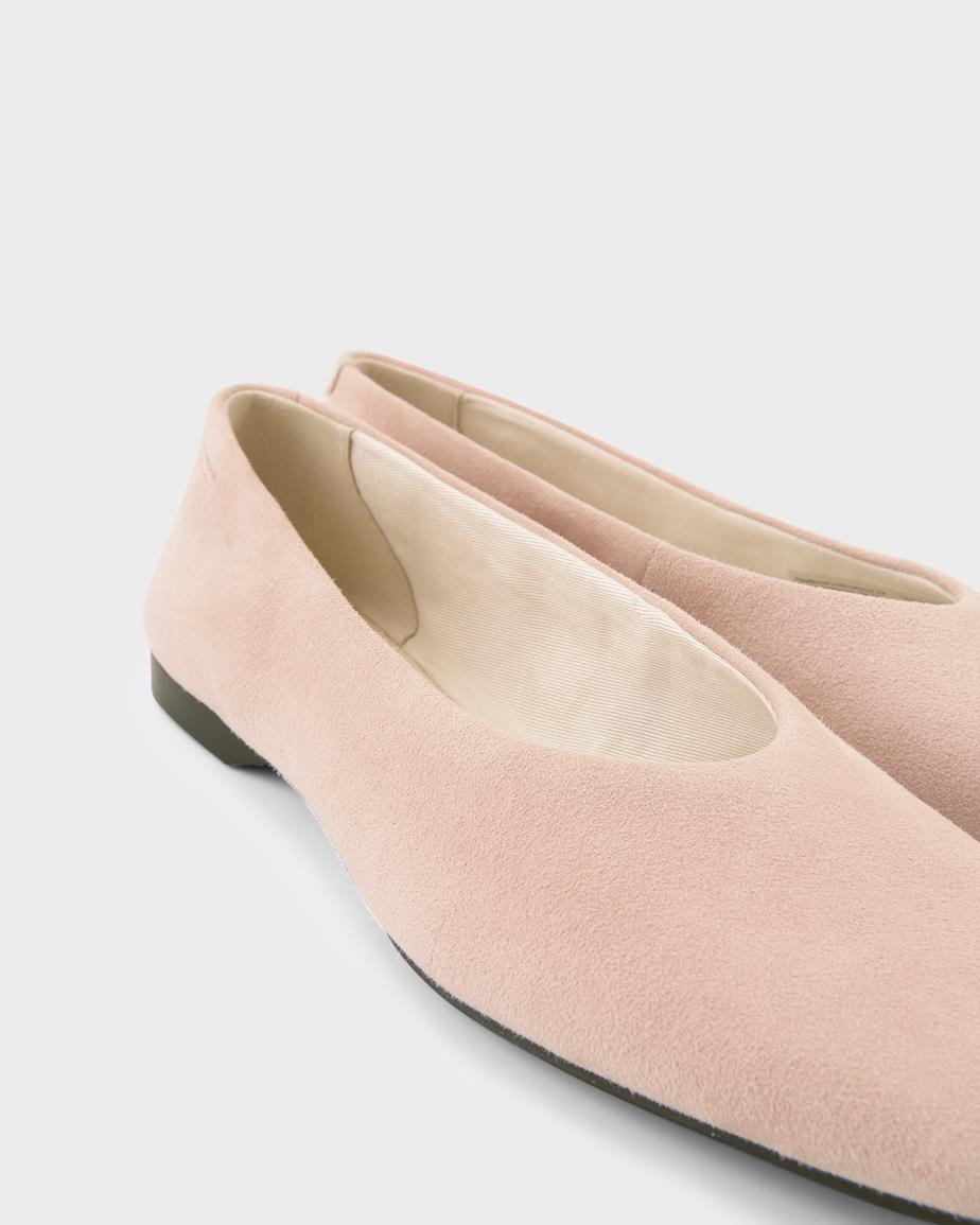 Vagabond Delia Ballerinas - Hellrosa, Veloursleder