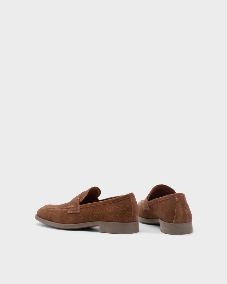 Vagabond Troy Loafer - Braunes, Veloursleder