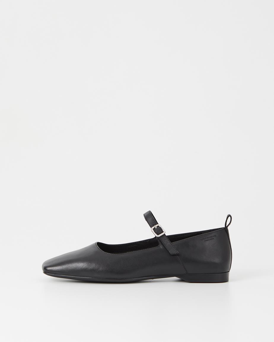 Vagabond Delia Ballerinas - Schwarzes, Leder