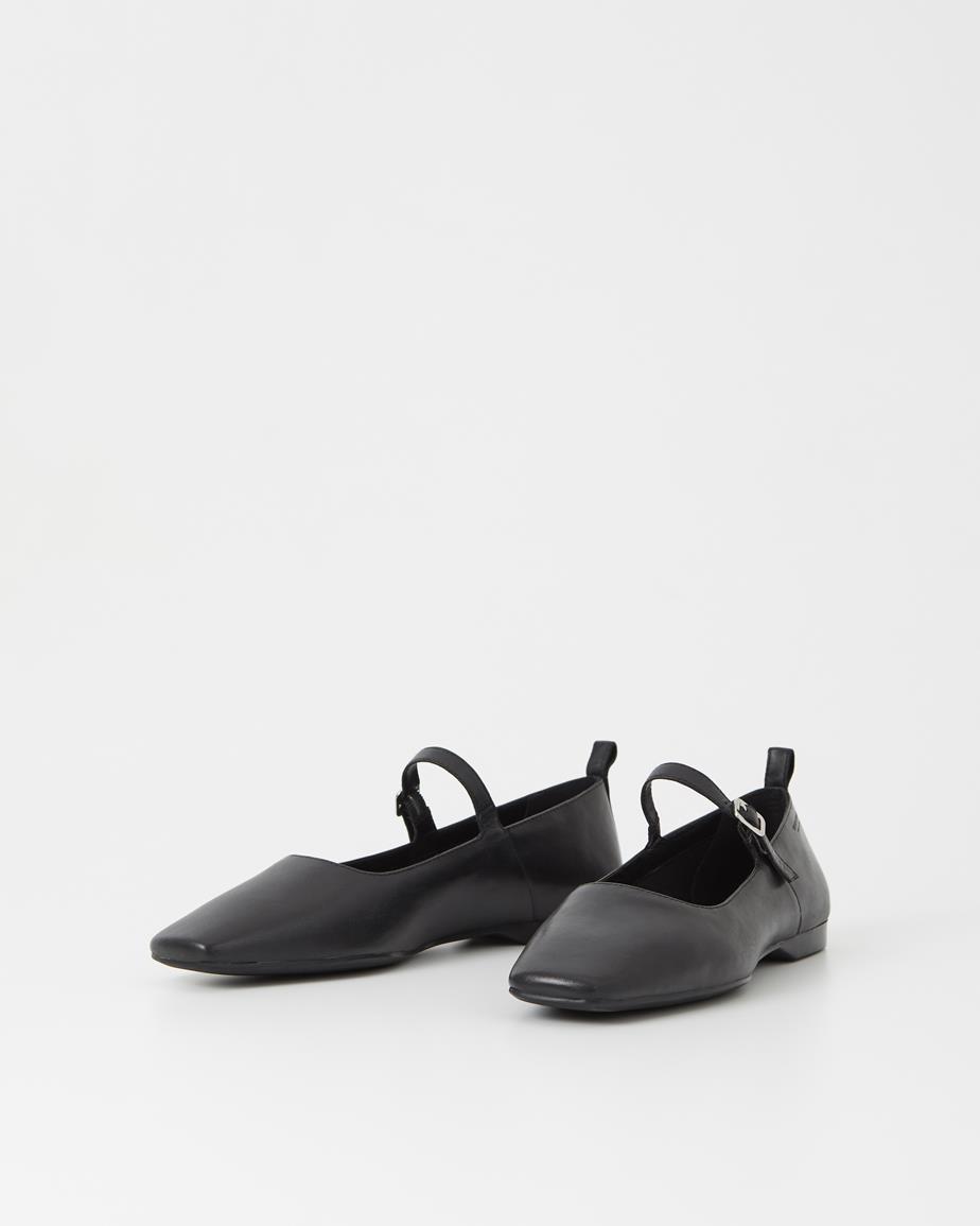 Vagabond Delia Ballerinas - Schwarzes, Leder
