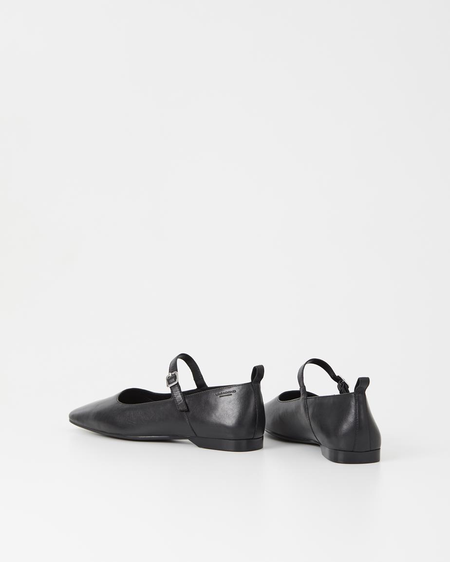 Vagabond Delia Ballerinas - Schwarzes, Leder
