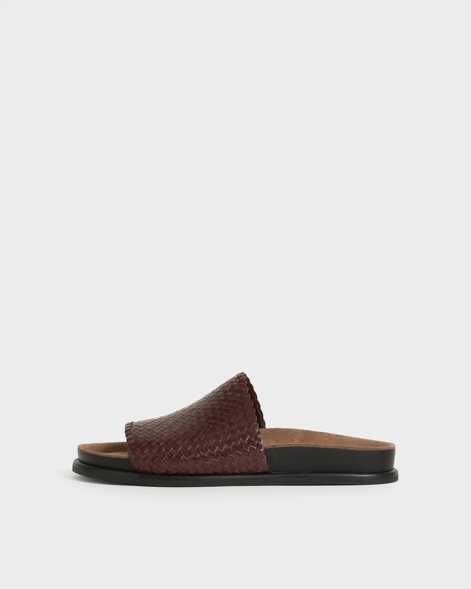 Vagabond Effie Sandalen - Braunes, Geflochtenes Leder