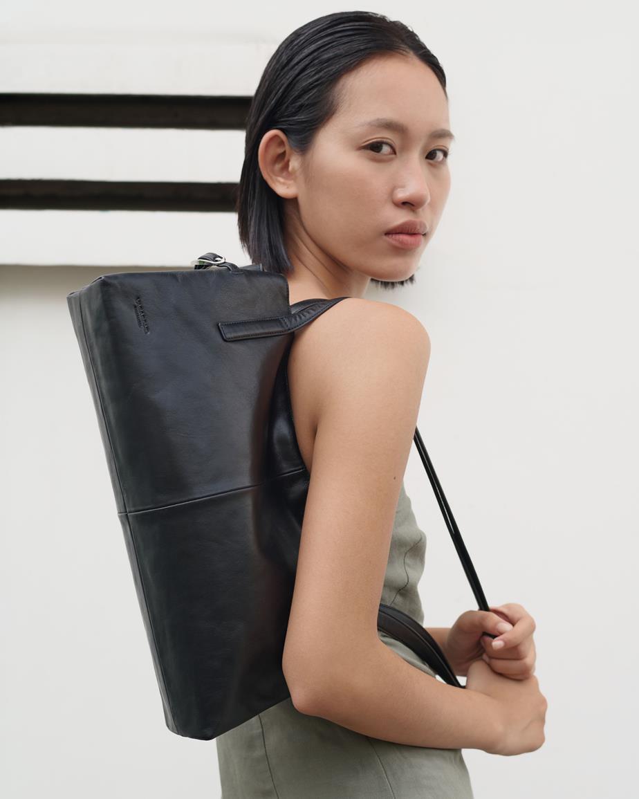 Vagabond Cannes Mini Tasche - Schwarzes, Leder