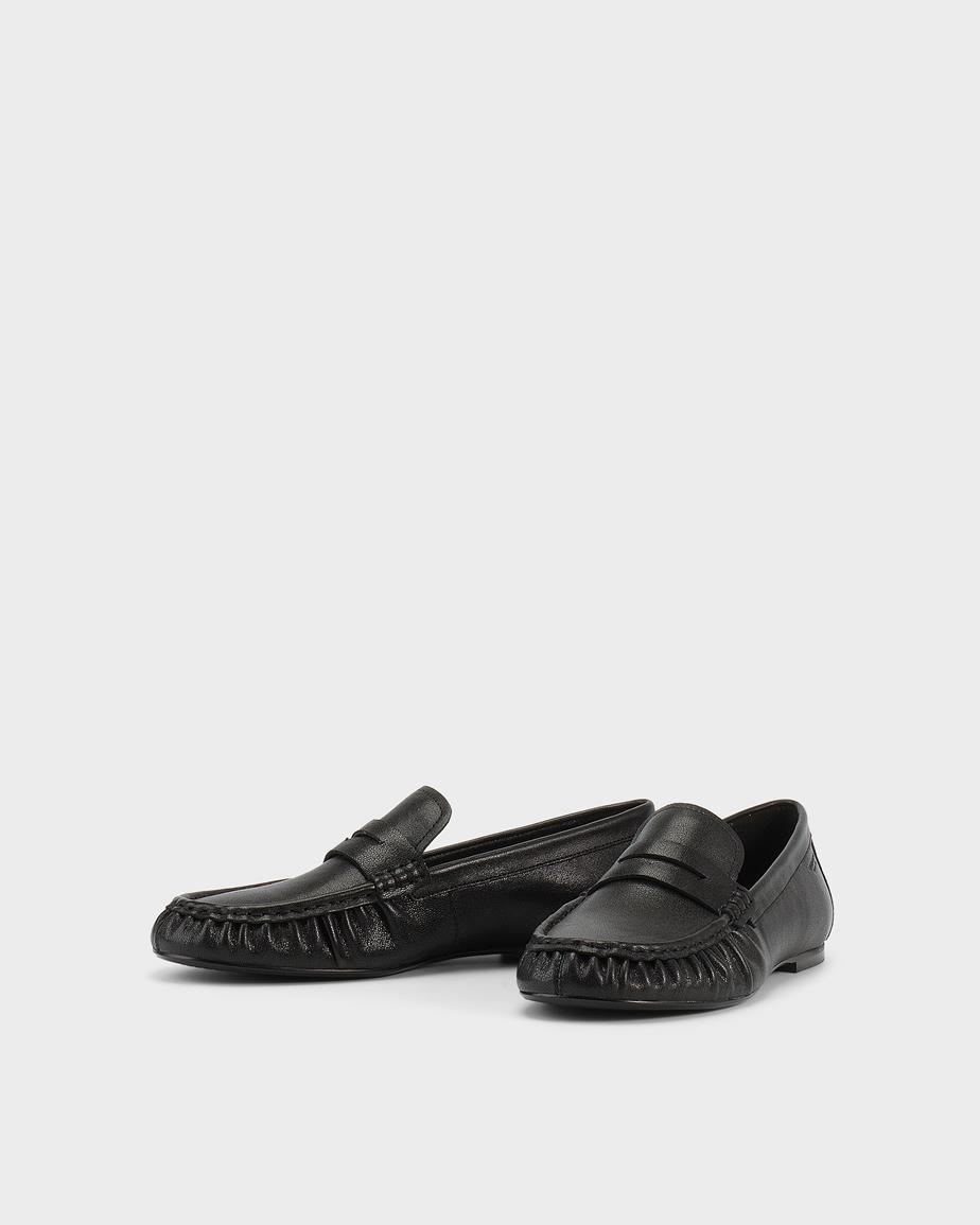 Vagabond Aleya Loafer - Schwarzes, Leder