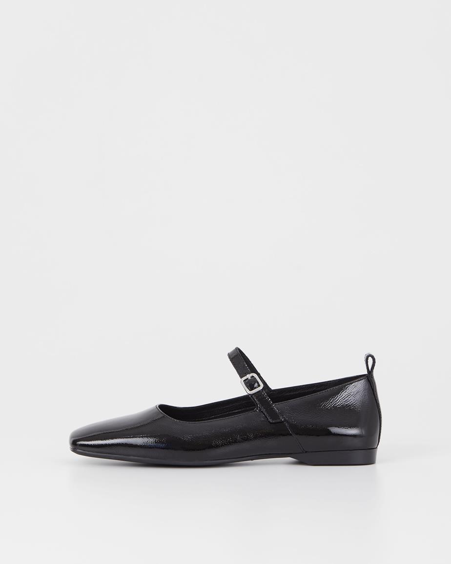 Vagabond Delia Ballerinas - Schwarzes, Lackleder