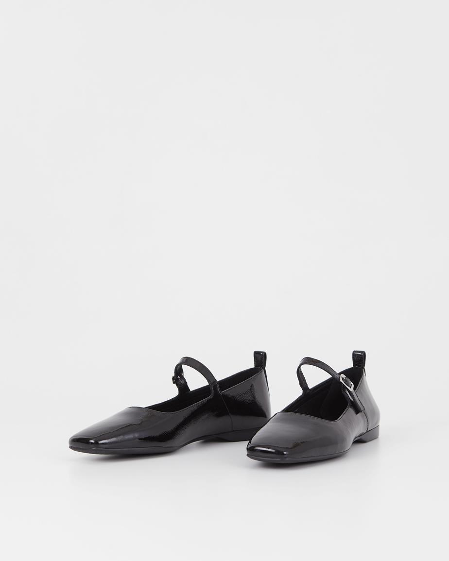 Vagabond Delia Ballerinas - Schwarzes, Lackleder