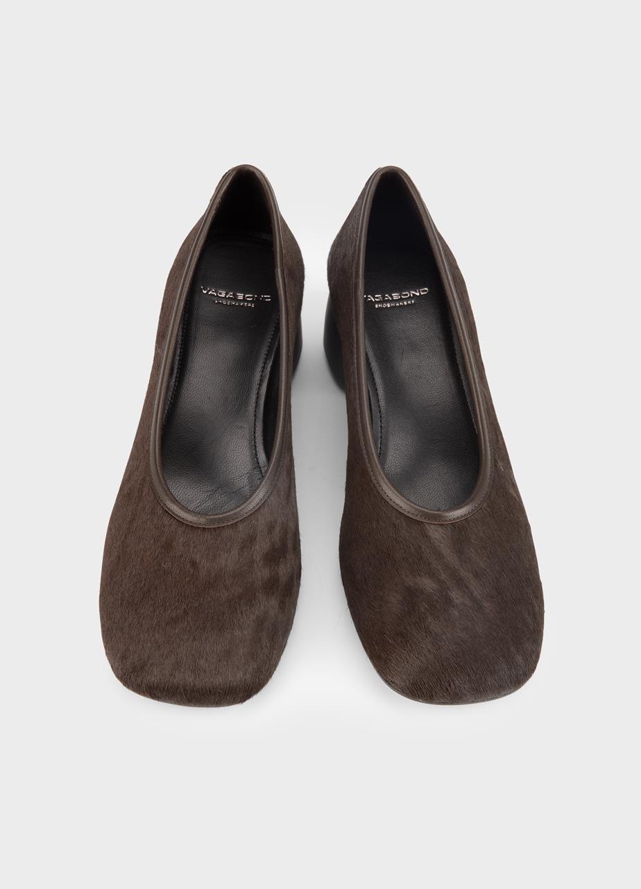 Vagabond Livia Pumps - Braunes, Hair-On-Leather