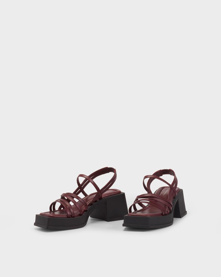 Vagabond Hennie Sandaletten - Rotes, Leder