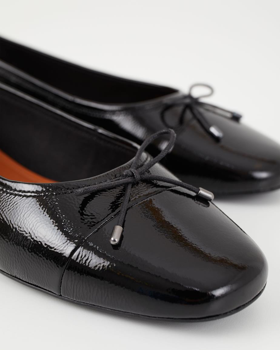 Vagabond Jolin Ballerinas - Schwarzes, Lackleder