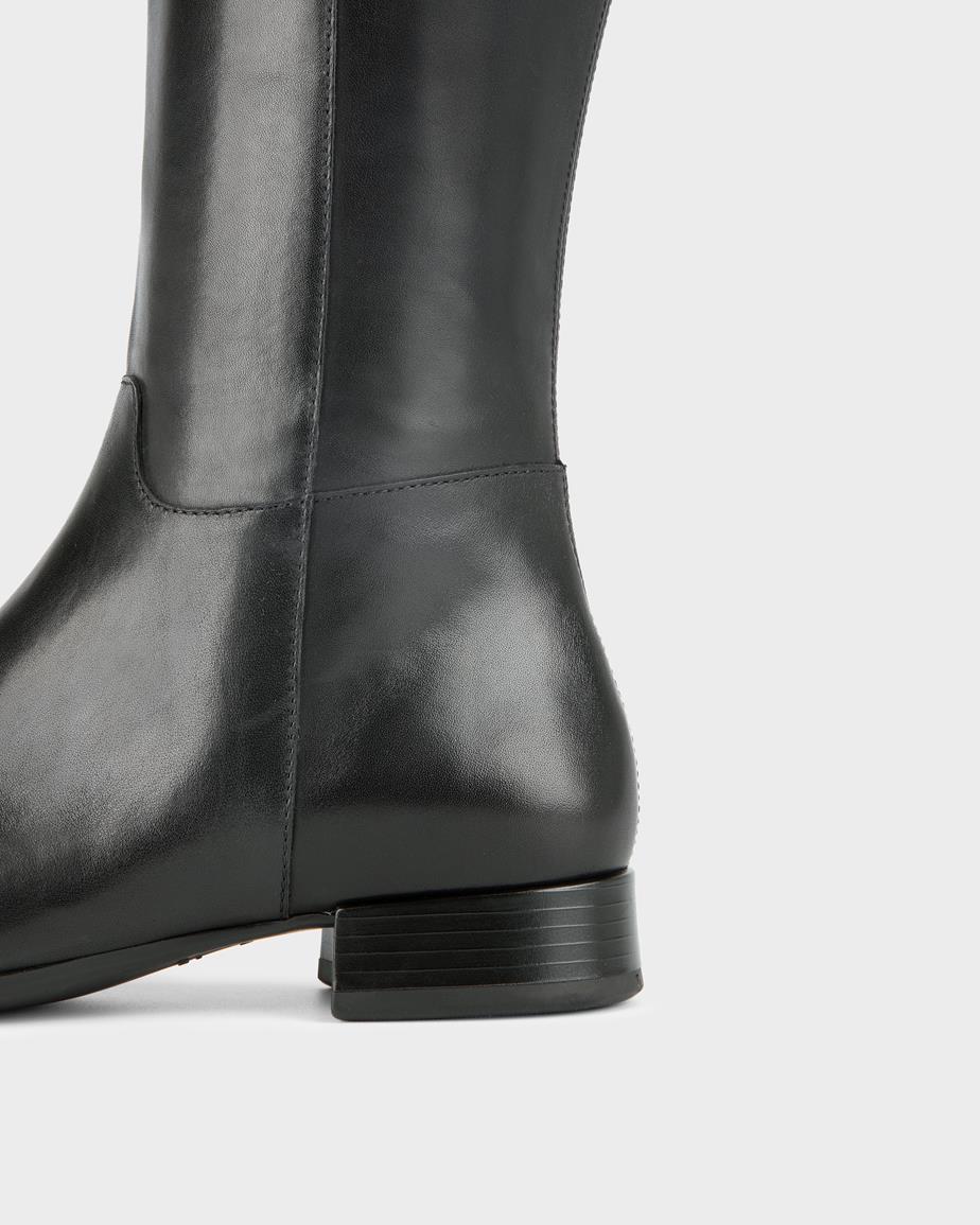 Vagabond Mona Hohe Stiefel - Schwarzes, Leder