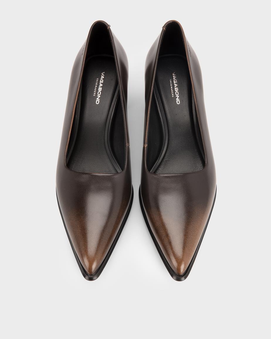 Vagabond Ilona Pumps - Braunes, Gebürstet Leder