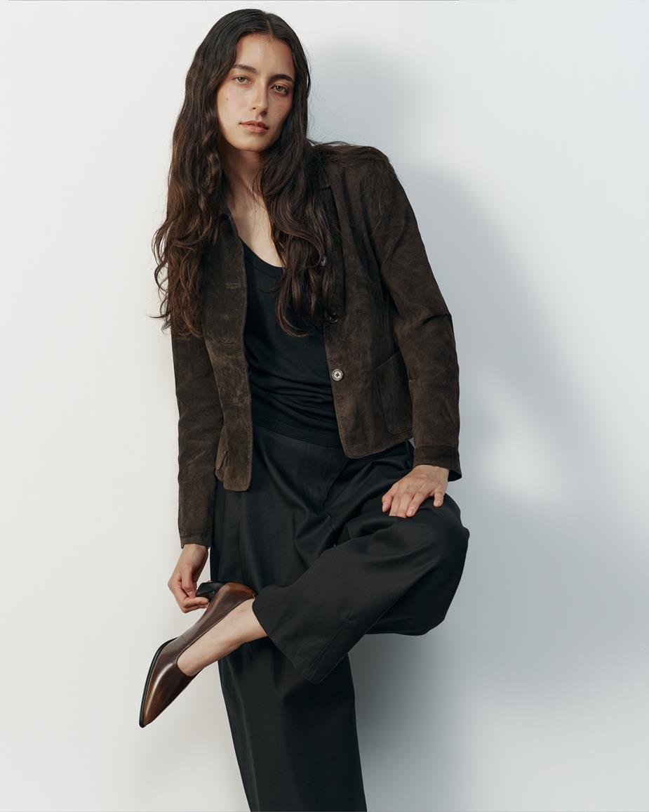 Vagabond Ilona Pumps - Braunes, Gebürstet Leder