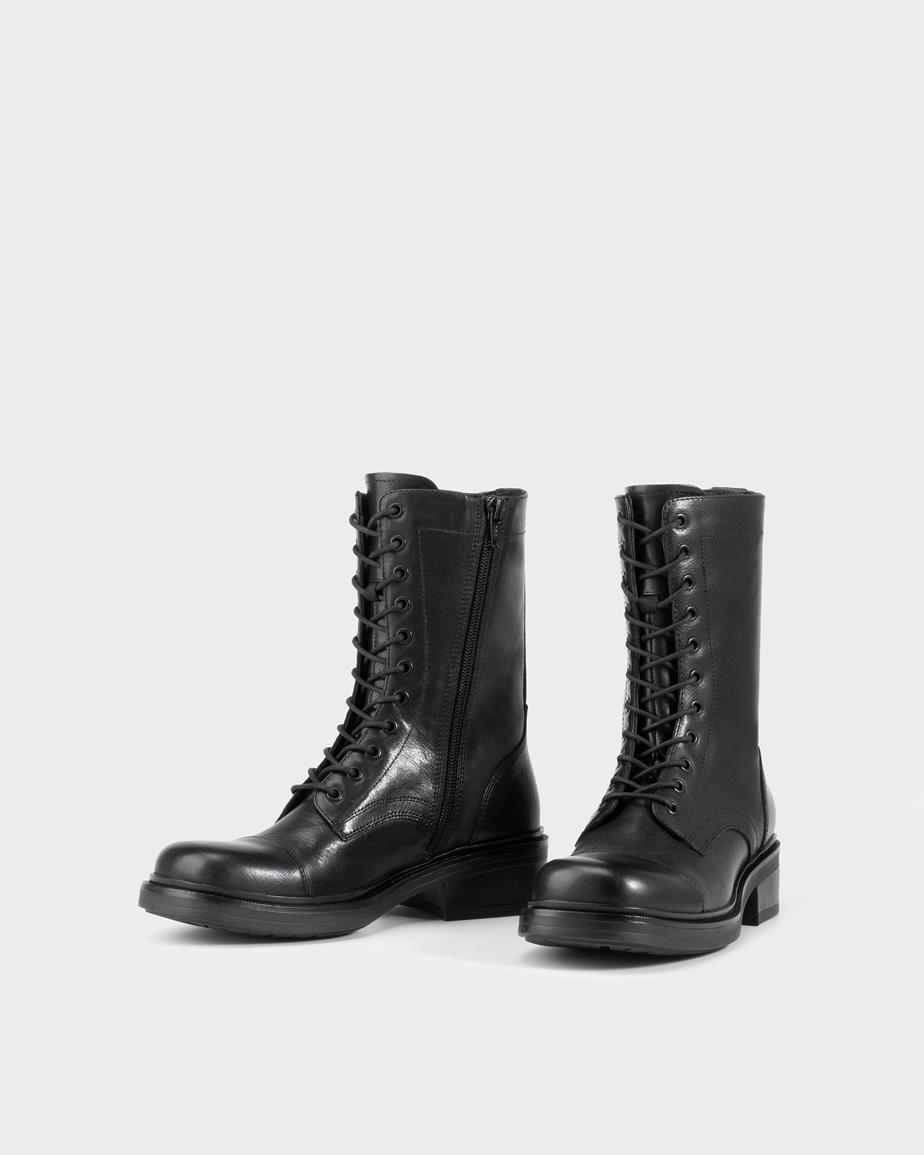 Vagabond Karlie Stiefel - Schwarzes, Leder